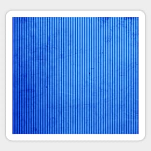 Blue Stripes Design Sticker